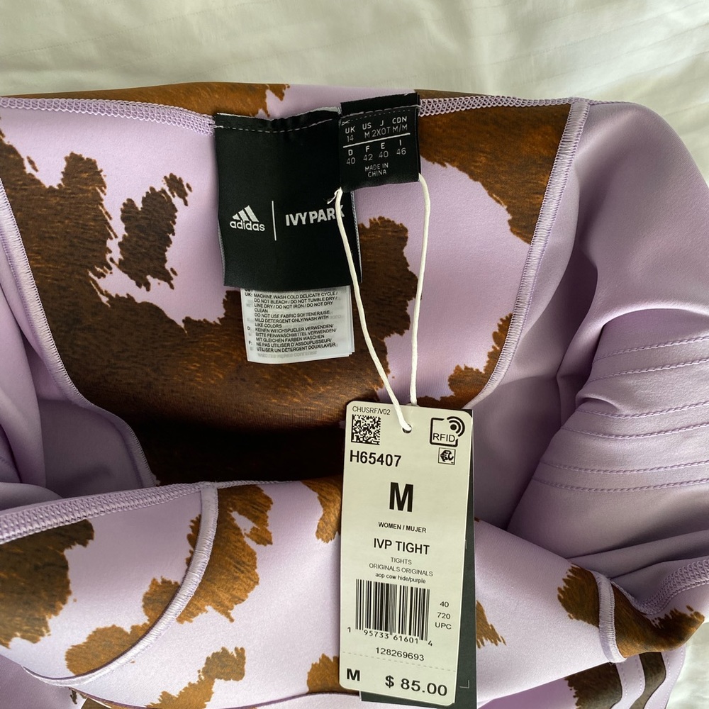 adidas Ivy Park Cow-Print Leggings